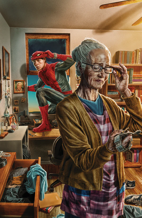 Amazing Spider-Man: Lee Bermejo Amazing Visions Virgin Variant #35 - Cover 5